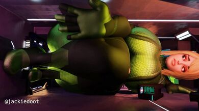 Explore the Depths of Samus' Jackie Dot in Her Expandable Suit [jackiedoot]
