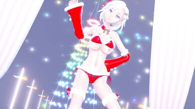 Watch as Rin, Miku and Mitsu engage in a snowy three-way!