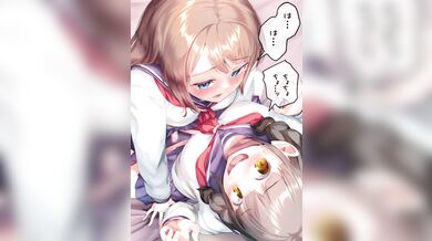 Futa-chan and her friend both desired a good penetration, but who will do the honors?