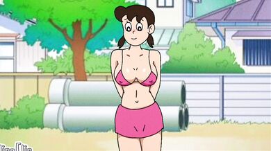 Bouncing Shizuka's Tits - An Erotic Hentai Adventure