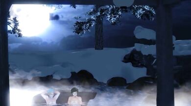 'A night at the hot spring with Lisa Seruu'