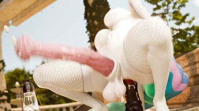 'Princess Celestia Sits on a Dildo, Riding it with Passionate Ecstasy'