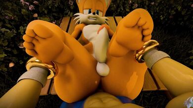 Tailing Sonic's Big Dick in a First-Person Perspective