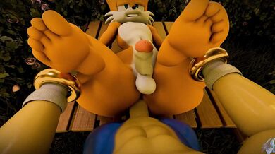 Tailing Sonic's Big Dick in a First-Person Perspective