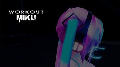 Rewritten: "Miku's Muscle Workout"