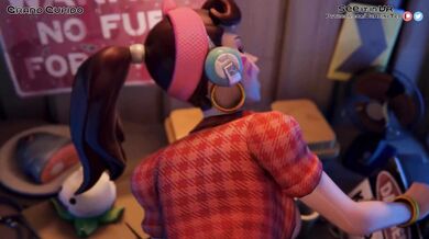 D.Va's Anal Romp with GrandCupido and Vranimeted