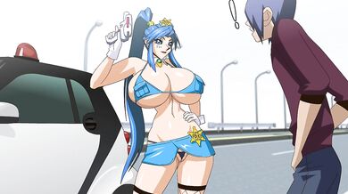 Busty Cop Gets Nailed By Horny Pervert In Uniform [Jyubei]