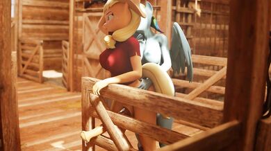 Applejack Gets Fucked in the Stable by Dash [Hardcore Erotica]