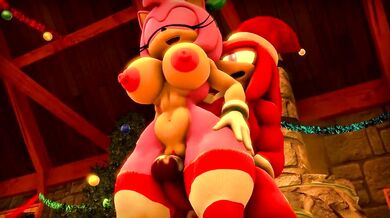 Tiny Titan's Festive Fuckfest with the Energetic Echidna