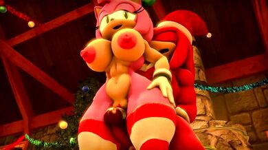 Tiny Titan's Festive Fuckfest with the Energetic Echidna