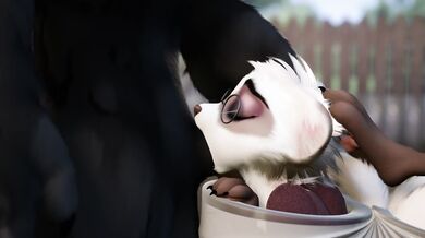 Three-way spitroast - A threesome where two men and one woman engage in oral sex while standing in a circle, taking turns to pleasure each other.