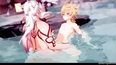 Astral Sexual Encounter Between the Gods Artemis and Apollo