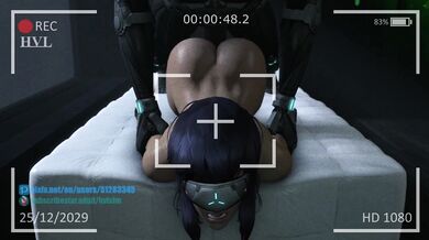 Motoko, Tied and Fucked Senselessly