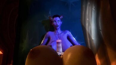 - Horny Draenei Sluts Get Loud and Dirty with Big-Dicked Weeaboo in 'Draenei Love'