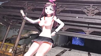 Kizuna AI's Vagina Explores the Sandy Planet in This Wet and Wild Ride