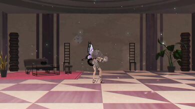 Skadi's Ark Knights: A Hentai Insectoid Orgy of Nude Dancing with Purple Wings