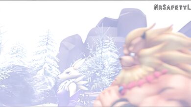 Leomon and Renamon [Ultra HD]