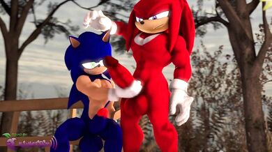Sonic's Horny Handjob With Knuckles