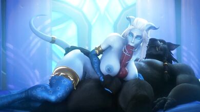 Worgen Cock Swallowing by Pyrista [Noname55]