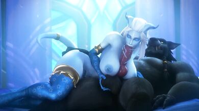 Worgen Cock Swallowing by Pyrista [Noname55]