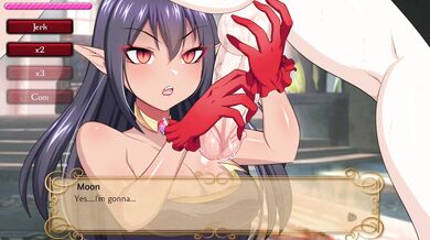 Massive Dildo Adventure: Rhiannon Handjob Palace Scene