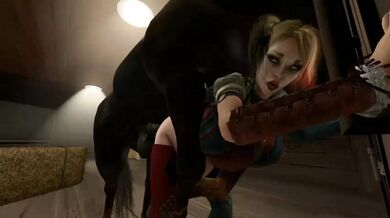 Shemale Harley Gets Bred by Horse in 'Horse Video 94'