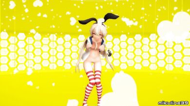 Deep Throat DP Gangbang on a Boat: The Shimakaze R18 MMD Parody by Mikuline39