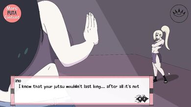 Lesbian Lust - Futanari Ino Kissing Hinata Hyuga