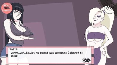 Lesbian Lust - Futanari Ino Kissing Hinata Hyuga