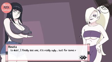 Lesbian Lust - Futanari Ino Kissing Hinata Hyuga