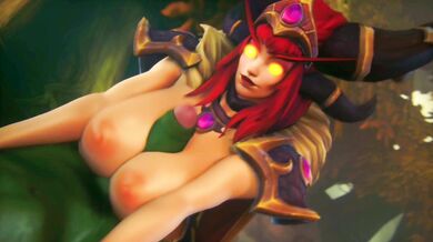 Orctastic Oral Adventure with Alexstrasza's Giant Cock
