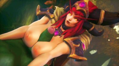 Orctastic Oral Adventure with Alexstrasza's Giant Cock