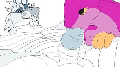 Pink Dragons [fuzzamorous]: A Horny Tale of Magical Beasts and their Sexual Adventures