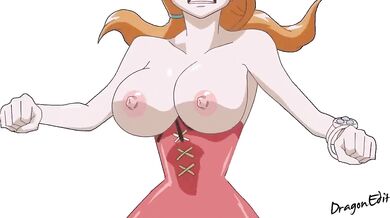 Jiggly Juggs Jogging with Nami (One Piece)