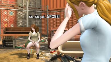 Futa Running Errands in the Sims 4 - A Steamy Adventure