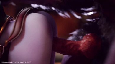 Tristana's Hot and Horny Sex with Wolves