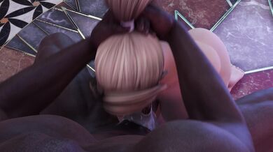 Space Bounty Hunter Samus Aran Gets Tongue-Fucked by a Massive Black Dick in 4K Ultra HD!