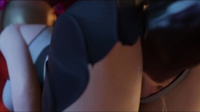 Extremely Tight Ass of D.va: The Bartender's Fantasy