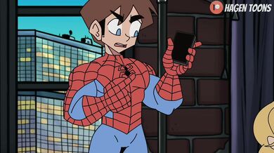 Gwens First Day at the Office (HagenToons) - A Hentai Workplace Erotica