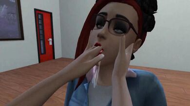 Lesbian Futanari Love in The Sims: Girl on Girl Action
