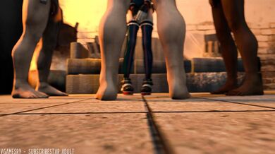 Alleyway Assault: Marie Rose's Forced Fuckfest [VGamesRy]