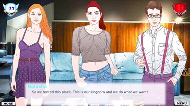 Bad Girl Gets Banged By Two Men In New Erotic Adventure [Threesome Fever]: Ep. 2