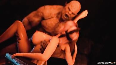 Taken and Fucked Hard in Every Hole by a Rampaging Beastman