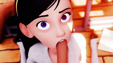 Jizz on My Tits: The Violet Edition [XzCrystal3D]