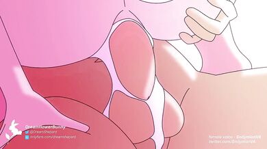 Busty Beauty Gets Stuffed with Cream by Horny Dreamflower Bunny