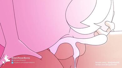 Busty Beauty Gets Stuffed with Cream by Horny Dreamflower Bunny