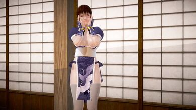 Kasumi's Jiggly Juggs on Display!