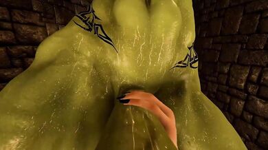 Two-Assed Lesbian Alien Invader Takes Over Earth With Her Giant Tentacles and MILF Body