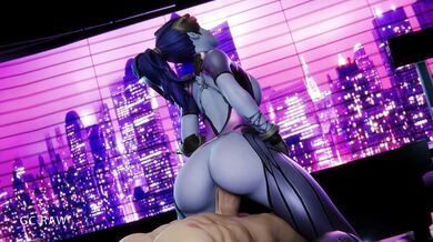 Widowmaker's Futuristic Fuckfest: A Cybernetic Adventure