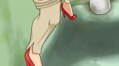 Lewd Lois Licks Lavatory Latrine [NSFW]